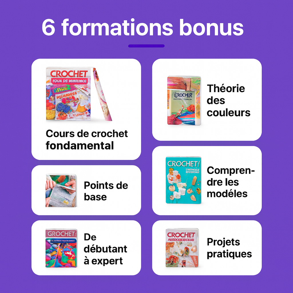 Le Pack Ultime de Modèles de Crochet